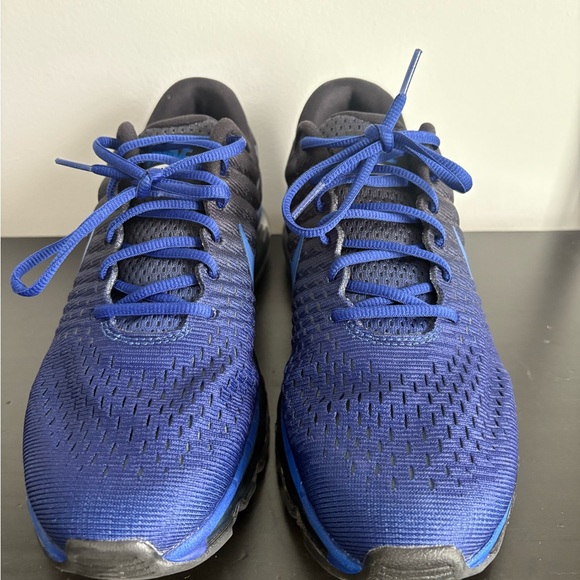 New Nike Air Max 2017 Hyper Cobalt Deep Royal Blue Navy 849559-401 sz 8 Men's - Picture 2 of 8
